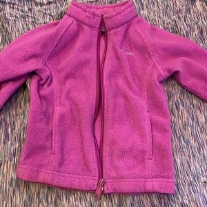 Baby girls Columbia fleece size 18-24 months